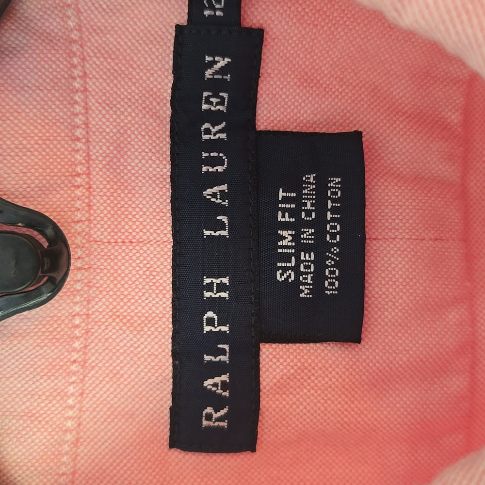 Women's Pink Polo by Ralph Lauren Shirt - Picture 3 of 6